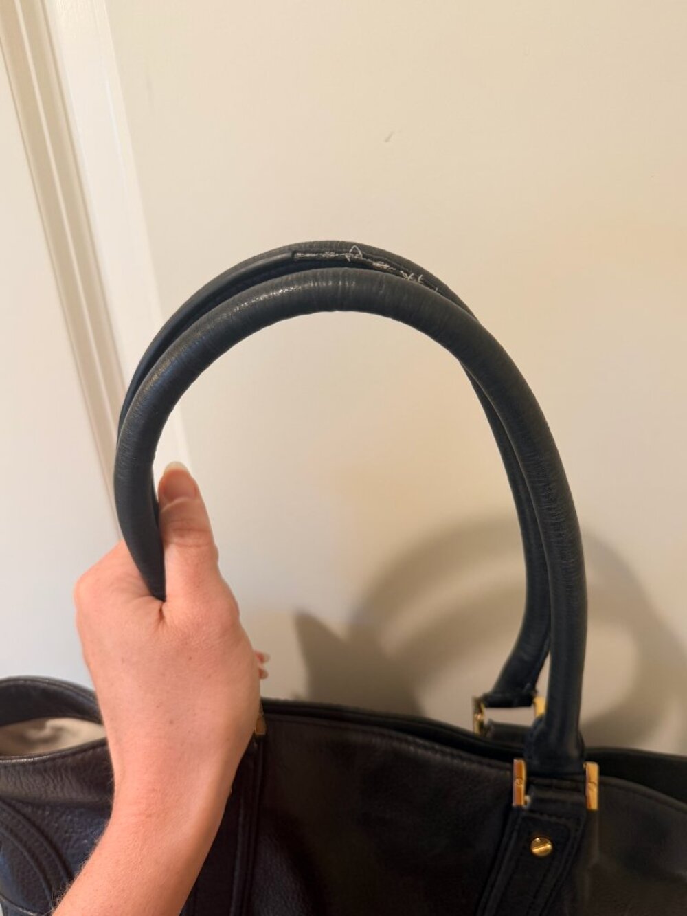 Black Tory Burch Purse/Tote - Picture 7 of 11